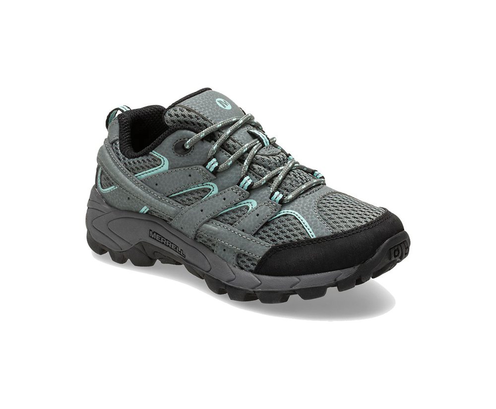 Merrell Vandresko Børn - Moab 2 Lav Lace - Grå - EIL283495